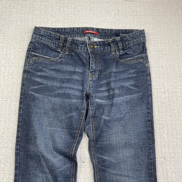Union Bay Jeans Ginger Stretch Sz 9 Blue Slim Straight Medium Wash Casual Denim - Picture 2 of 10